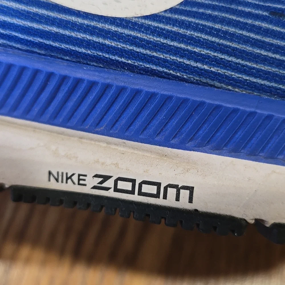 Nike Gray and Blue Athletic Sneakers - Picture 10 of 15